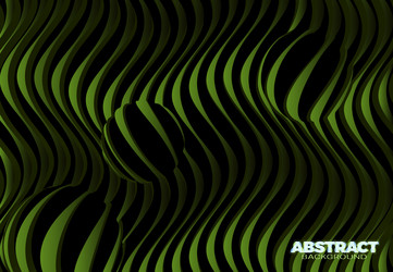 abstract background with 3d stripes in the form vector image