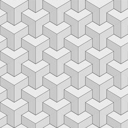 Isometric Cube Pattern vector image
