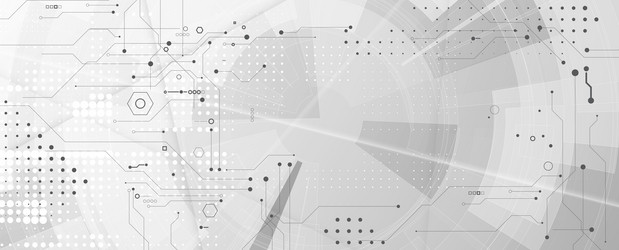 abstract structure circuit computer technology vector image