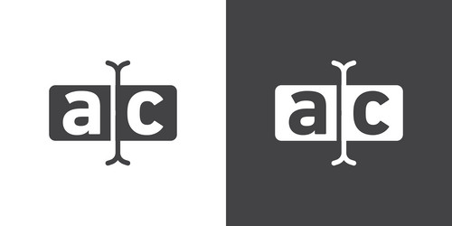 rename icon thin line set vector image