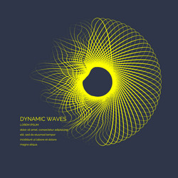 Deformed Particle Dynamics vector image