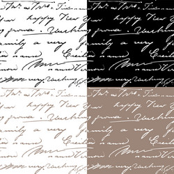 Handwritten Text Patterns vector image