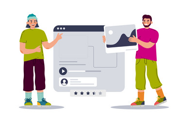 ui ux designer arrangement interface elements vector image