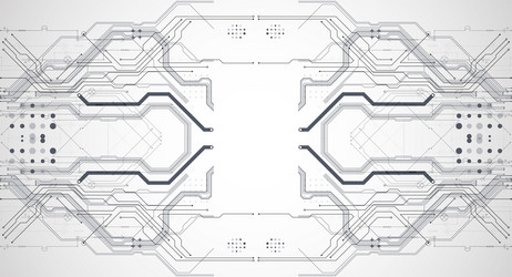 abstract horizontal technology background vector image