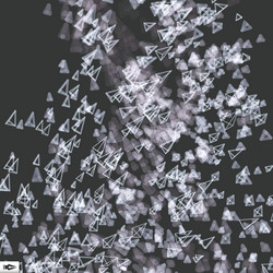 Dynamic Particle Abstract Bokeh vector image