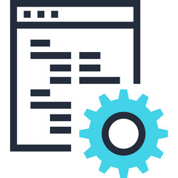 code optimization vector image