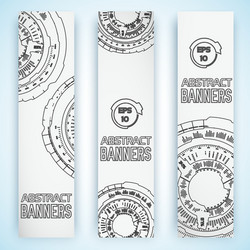 tech abstract background concept for you design vector image
