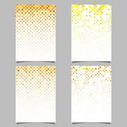 abstract square pattern brochure template - tiled vector image