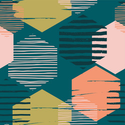 abstract geometric seamless repeat pattern vector image