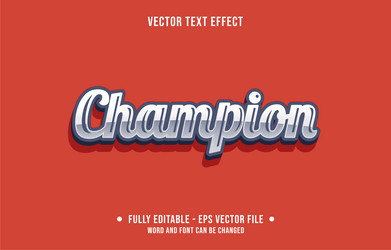 editable text effect gradient style for digital vector image