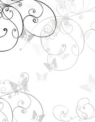 Elegant Swirl Pattern vector image