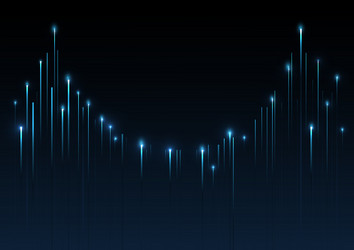 abstract vertical stripe lines with light effect vector image