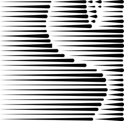 dynamic dashed segmented lines pattern irregular vector image