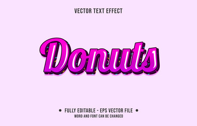 3D Gradient Text Effect - Digital & Print vector image