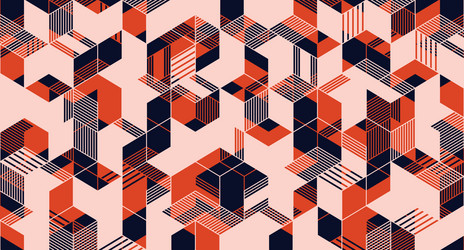 abstract geometric lines background vector image