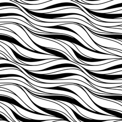 Seamless fabric pattern with lines abstract vector