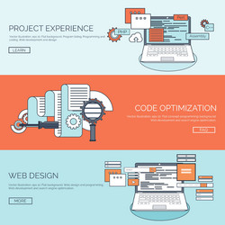 Coding & Technology Background vector image