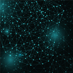Dynamic Network Background vector image