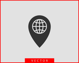 map icons marker pointer pin location icon gps vector image