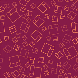 brown line graphing paper for engineering icon vector image