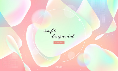 liquid color background design fluid gradient vector image