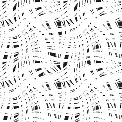 seamless fabric net pattern with lines abstract vector image