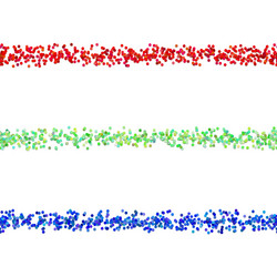 repeatable dot pattern paragraph dividing line vector image