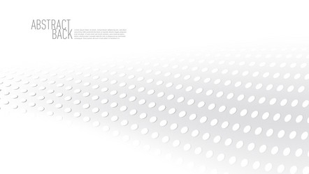 abstract circles dotted back dots wave pattern vector image