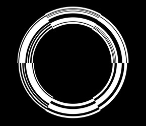 abstract gui ui geometric circle element vector image