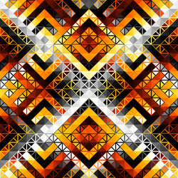 geometric abstract triangles pattern seamless vector image