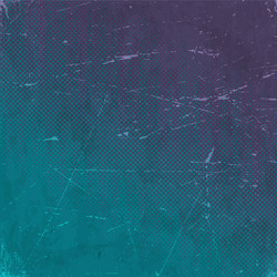 old scratched card with halftone gradient vector image
