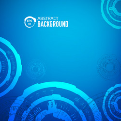 tech abstract background concept for you design vector image