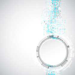 Tech Circuit Background vector image