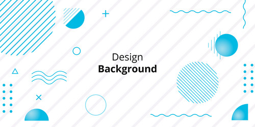 template simple background with fluid and blue vector image