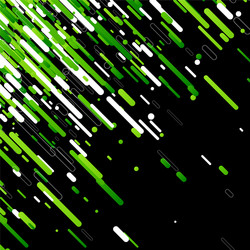 Green abstract background on black Royalty Free Vector Image