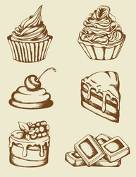 Sweets Royalty Free Vector Image - VectorStock