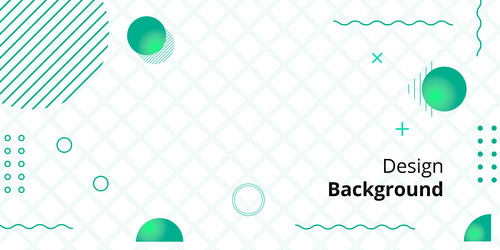 template simple background with fluid and green vector image