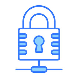 check this beautiful of secure network easy vector image
