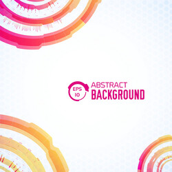 tech abstract background concept for you design vector image