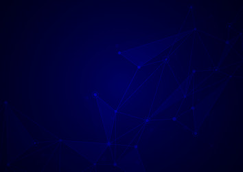 abstract connection background with lines and dots vector image