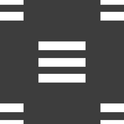 align text to the width icon sign seamless pattern vector image