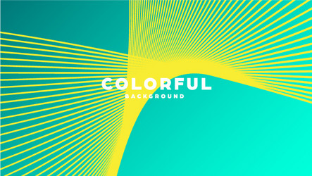 modern minimal colorful abstract background lines vector image