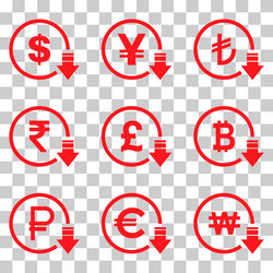 Cost Reduction Symbol Vector Images (over 3,400)