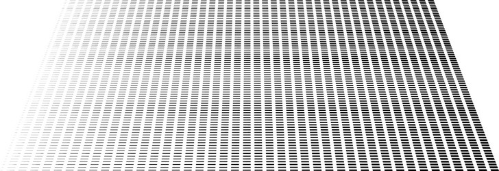 3d segmented dashed lines geometric pattern vector image