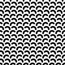 Rounded Lines Seamless Pattern vector image