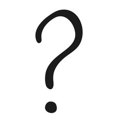 Hand Writing Question Mark And Exclamation Mark Vector Image Hand Writing Question Mark And Exclamation Mark Vector Image