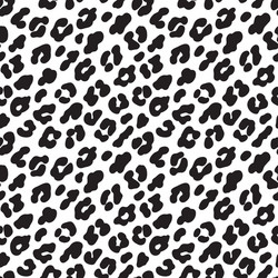Leopard Print Seamless Pattern vector image
