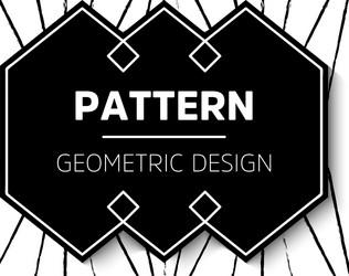 abstract geometric pattern in etnic style vector image
