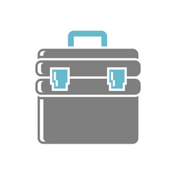 tool box icon on white background for graphic vector image