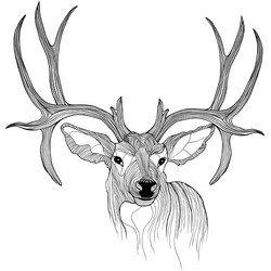 Deer Head Tattoo Vector Images (over 1,800) Deer Head Tattoo Vector Images (over 1,800)